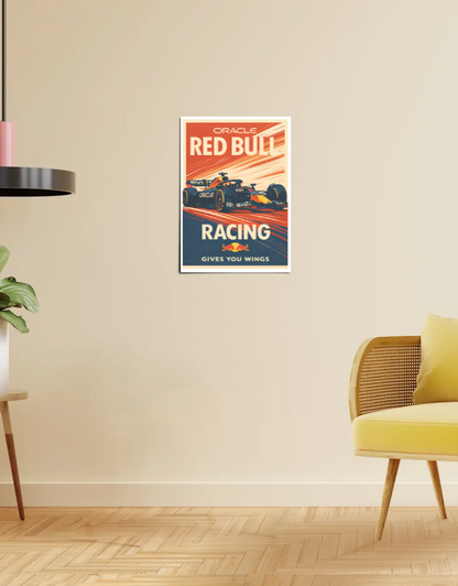 Red Bull Racing A3 Poster | “Gives You Wings”